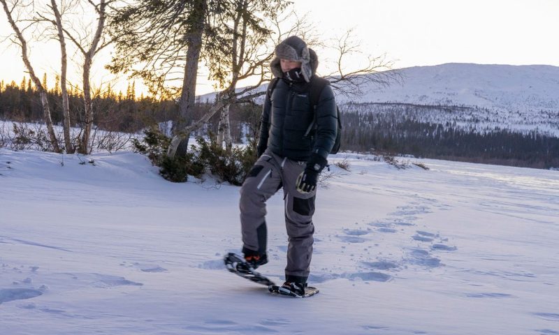 Snowshoeing